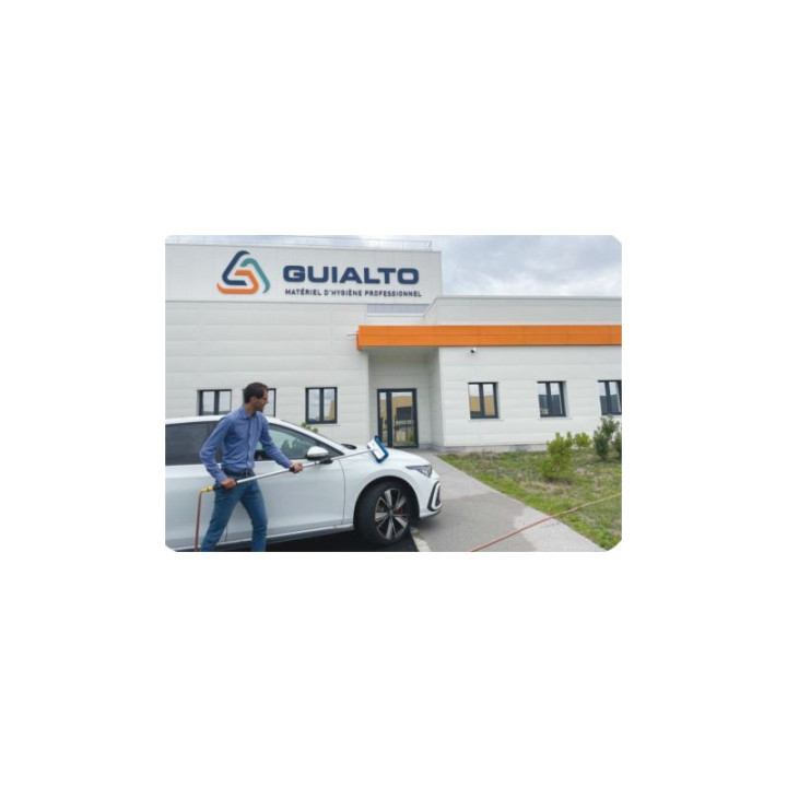 Perche Télescopique Aluminium - nettoyage panneaux solaires