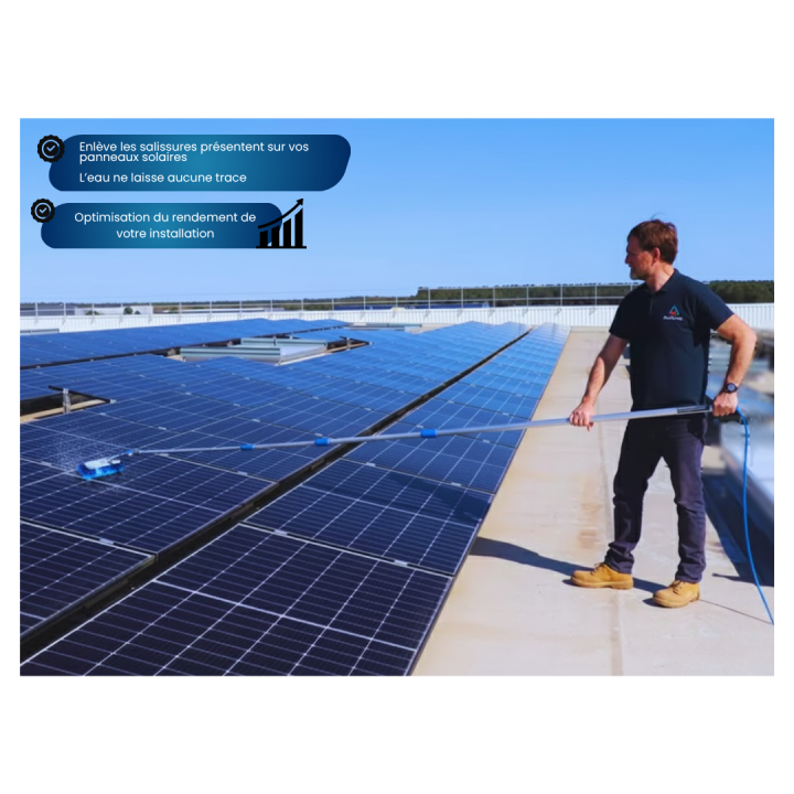 Nettoyage Panneaux Solaires — Basic Pack Eau Pure | QLEEN