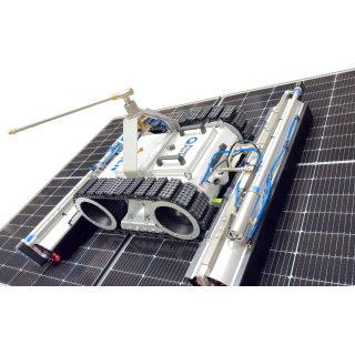Autonomous Solar Panel Cleaning Robot — Q-SUN Pack | QLEEN