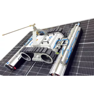 Autonomous Solar Panel Cleaning Robot — Q-SUN Pack | QLEEN