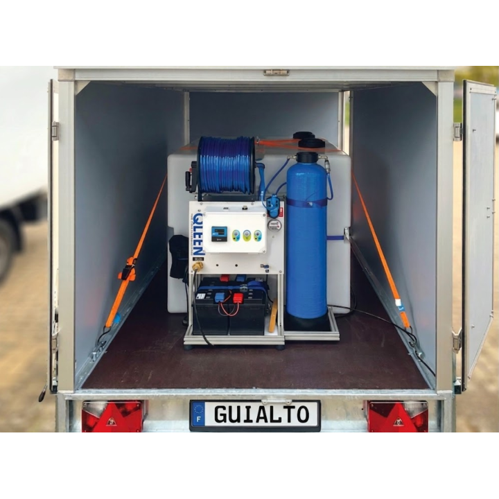 QStation Station Pro – Filtration 25L & Nettoyage Panneau Solaire