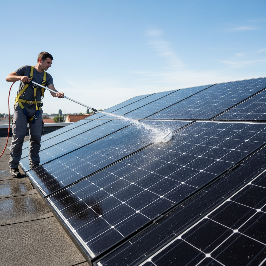 Nettoyage des panneaux solaires : quelle eau utiliser ?